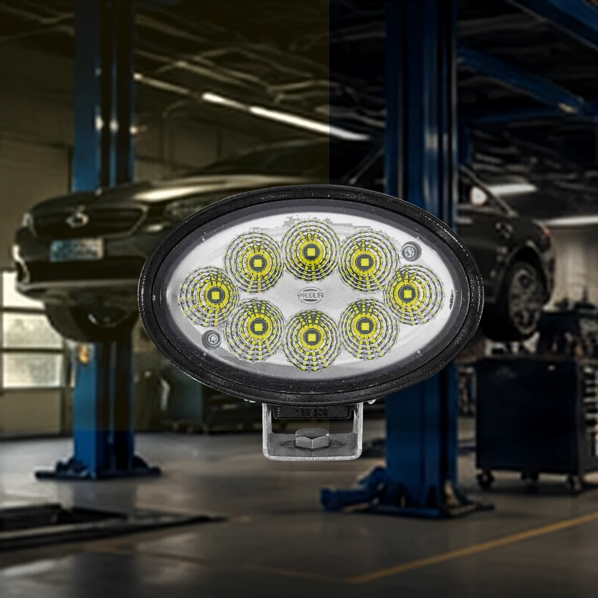 FARO TRABAJO LED REDONDO