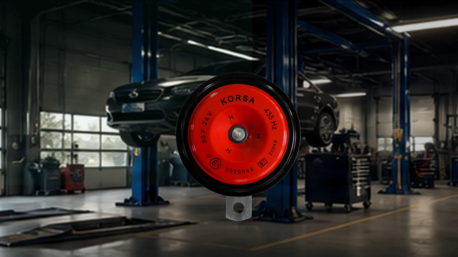 CLAXON CORNETA con producto real